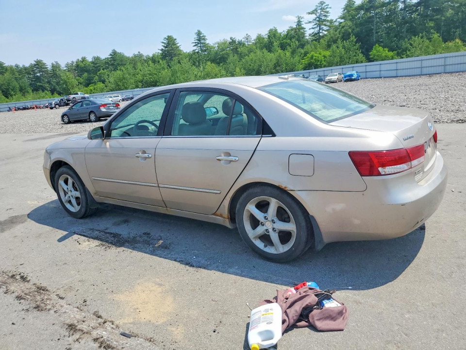 Hyundai SONATA 2008 — Copart