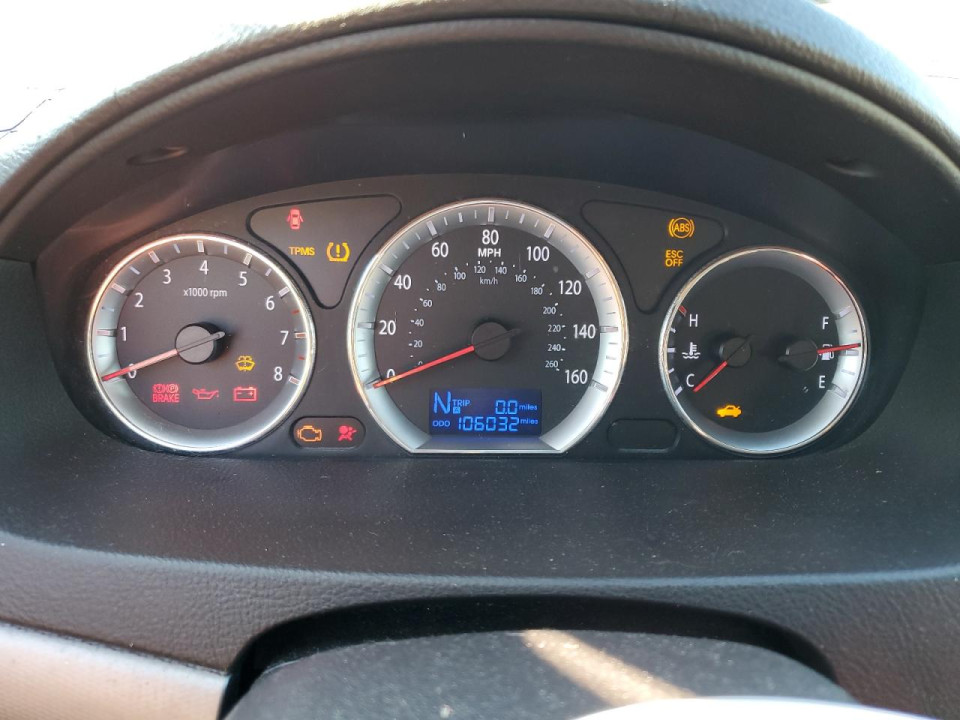 Hyundai SONATA 2009 — Copart