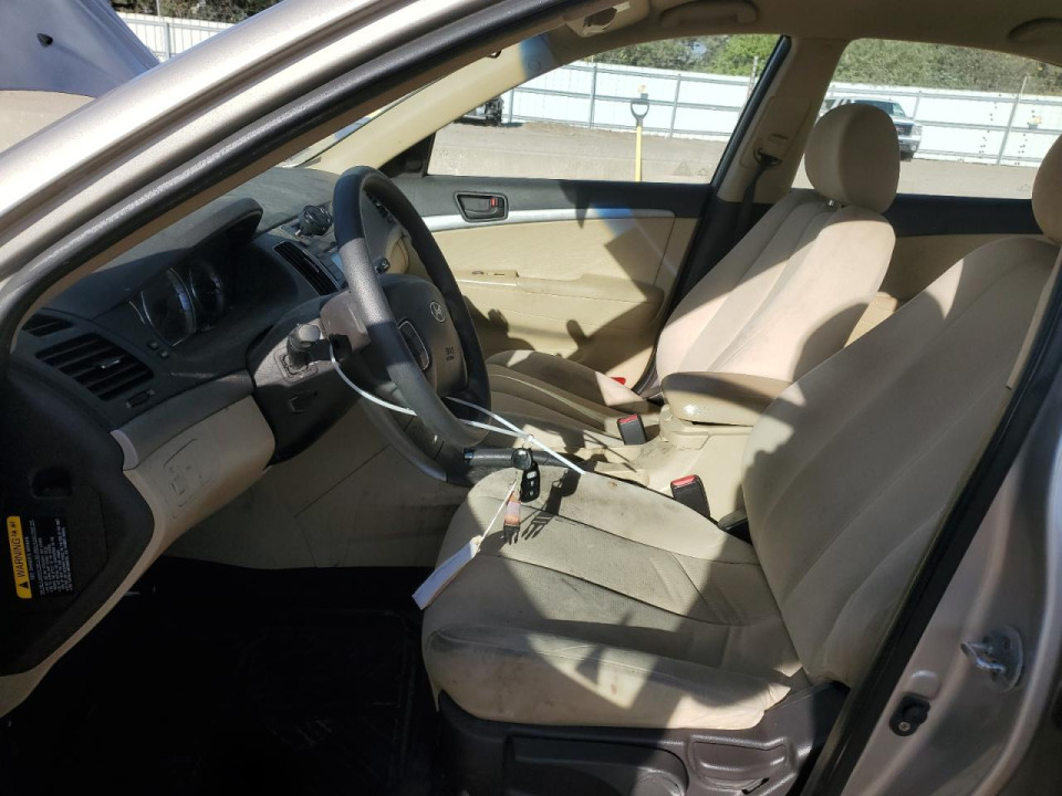 Hyundai SONATA 2009 — Copart