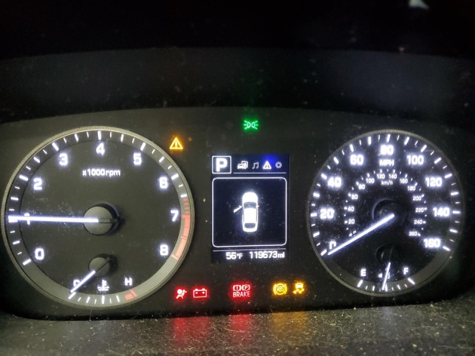 Hyundai SONATA 2017 — Copart