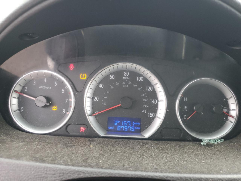 Hyundai SONATA 2009 — Copart