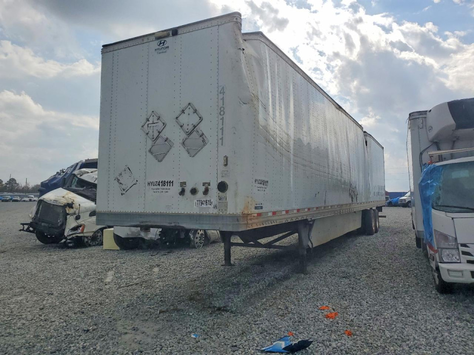 Hyundai TRANSLEAD V12530152-AJS DRY VAN TRAILER 2017 — Copart