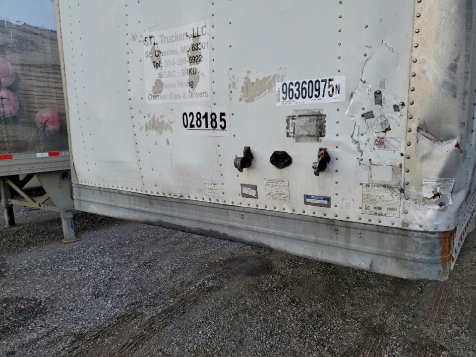 Hyundai TRANSLEAD VC2530152-AJS DRY VAN TRAILER 2019 — Copart