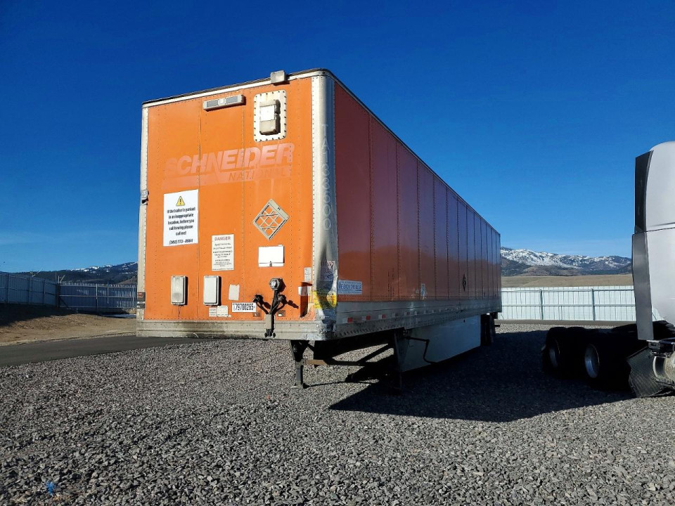 Hyundai TRANSLEAD VC2530152-JS DRY VAN TRAILER 2012 — Copart
