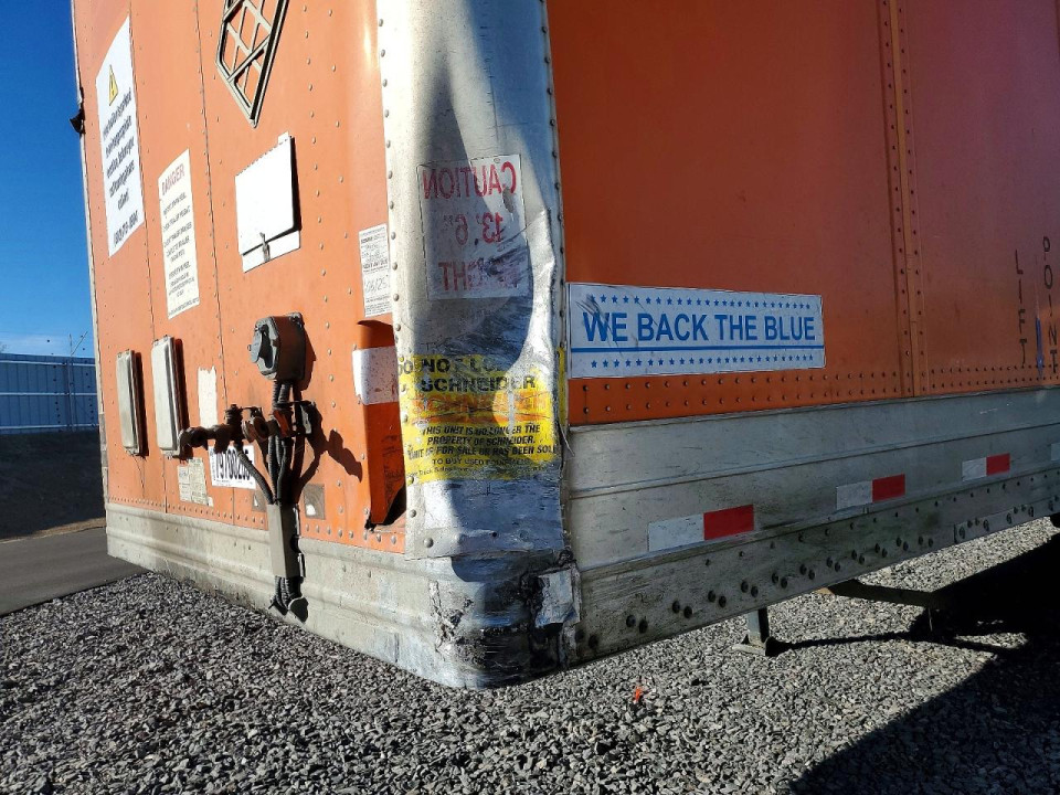 Hyundai TRANSLEAD VC2530152-JS DRY VAN TRAILER 2012 — Copart