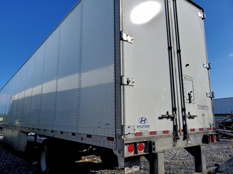 Hyundai TRANSLEADVC2530152-AJS DRY VAN TRAILER 2022 — Copart