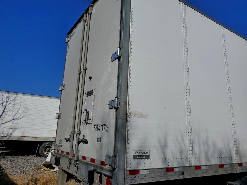 Hyundai TRANSLEADVC2530152-AJS DRY VAN TRAILER 2022 — Copart