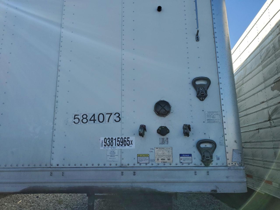 Hyundai TRANSLEADVC2530152-AJS DRY VAN TRAILER 2022 — Copart