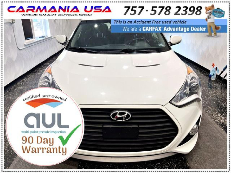 Hyundai VELOSTER 2015 — Copart