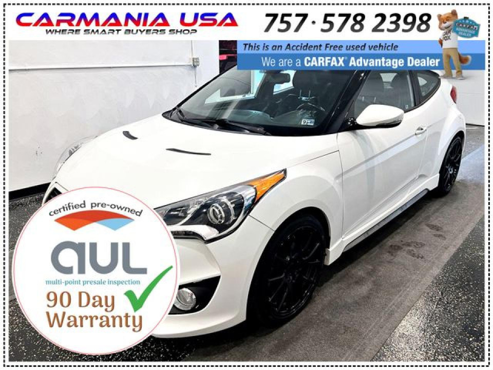 Hyundai VELOSTER 2015 — Copart