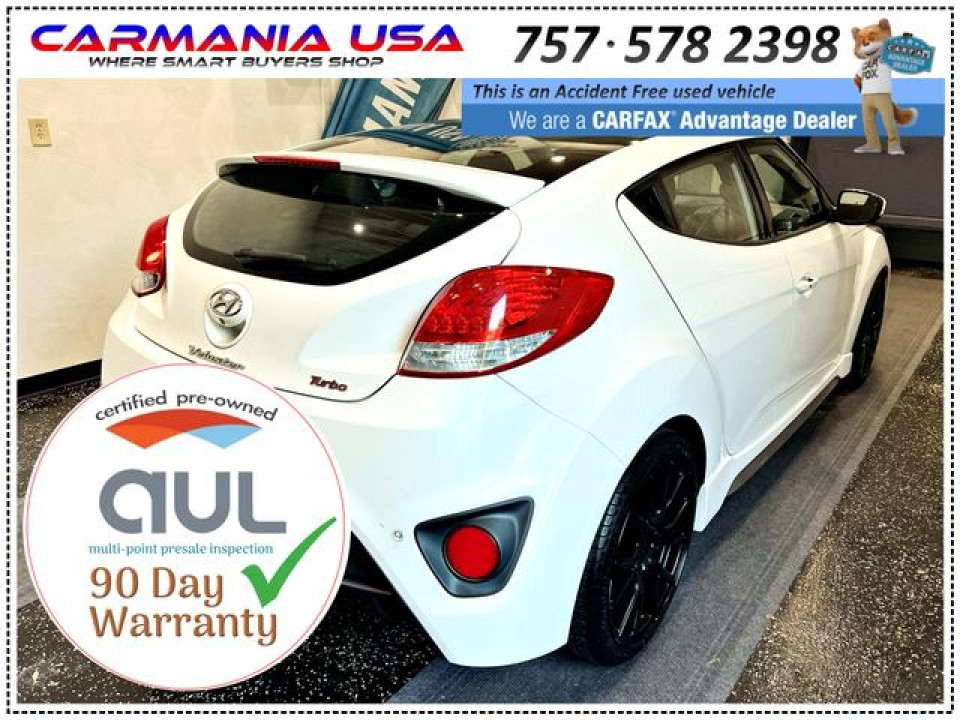 Hyundai VELOSTER 2015 — Copart