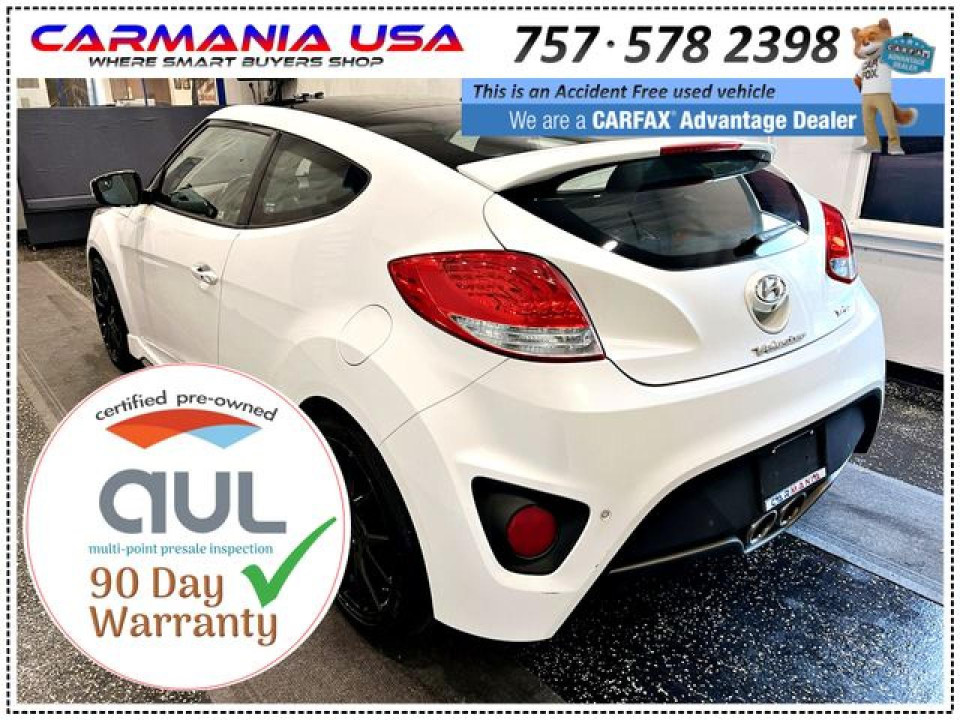 Hyundai VELOSTER 2015 — Copart