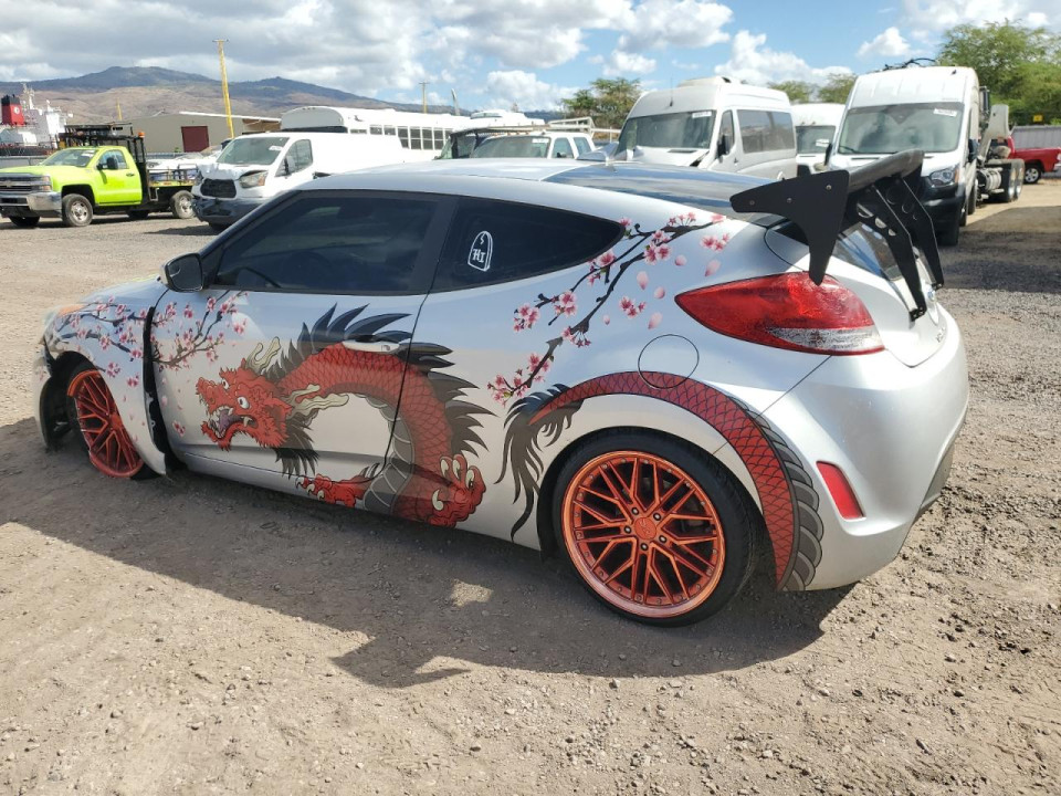 Hyundai VELOSTER 2017 — Copart