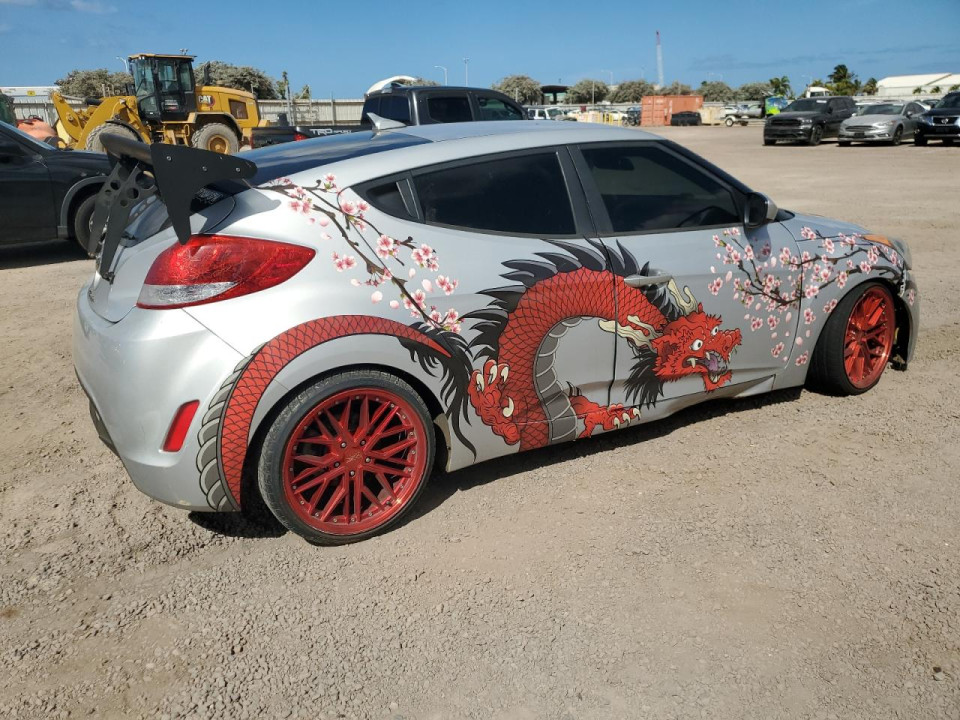 Hyundai VELOSTER 2017 — Copart