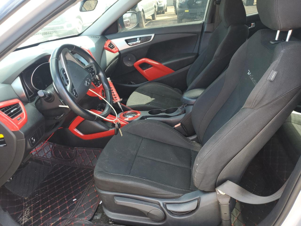 Hyundai VELOSTER 2017 — Copart