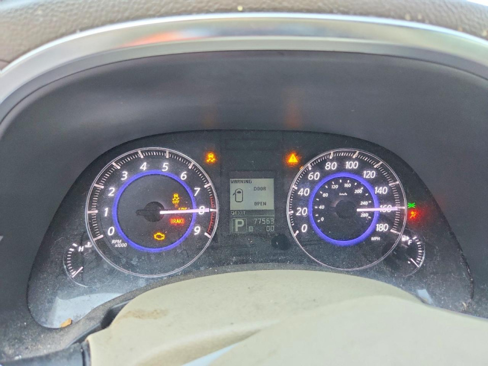 Infiniti FX35 BASE 2012 — Copart