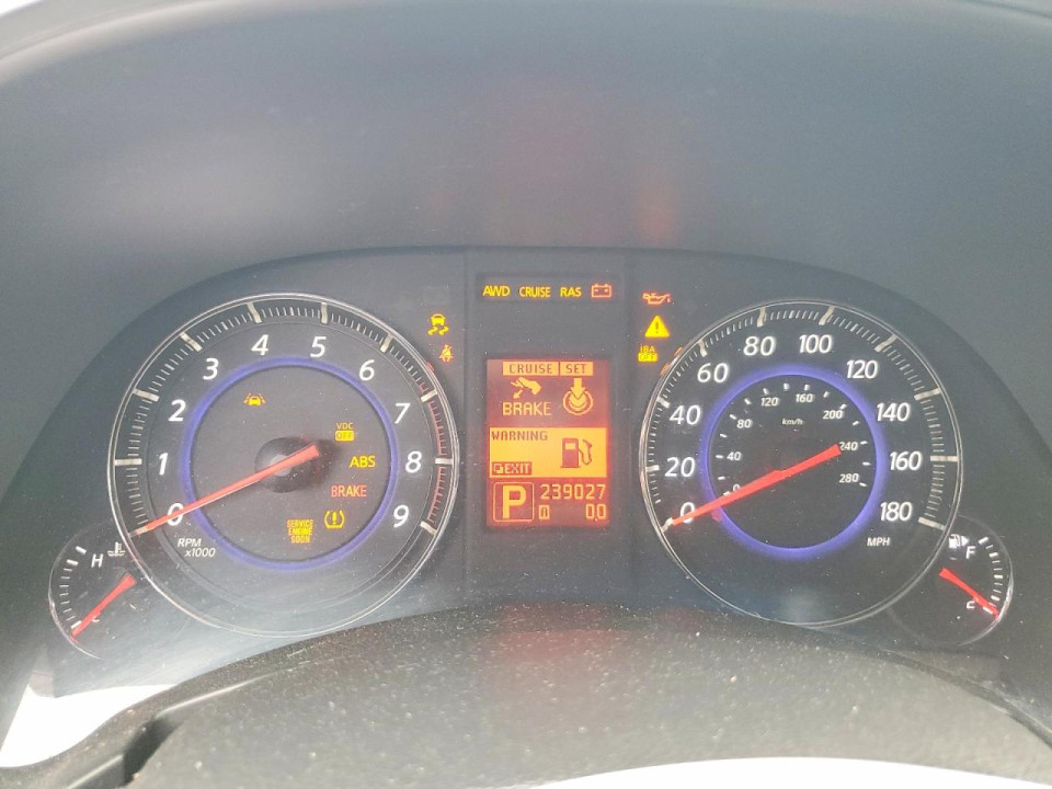 Infiniti FX50 BASE 2011 — Copart