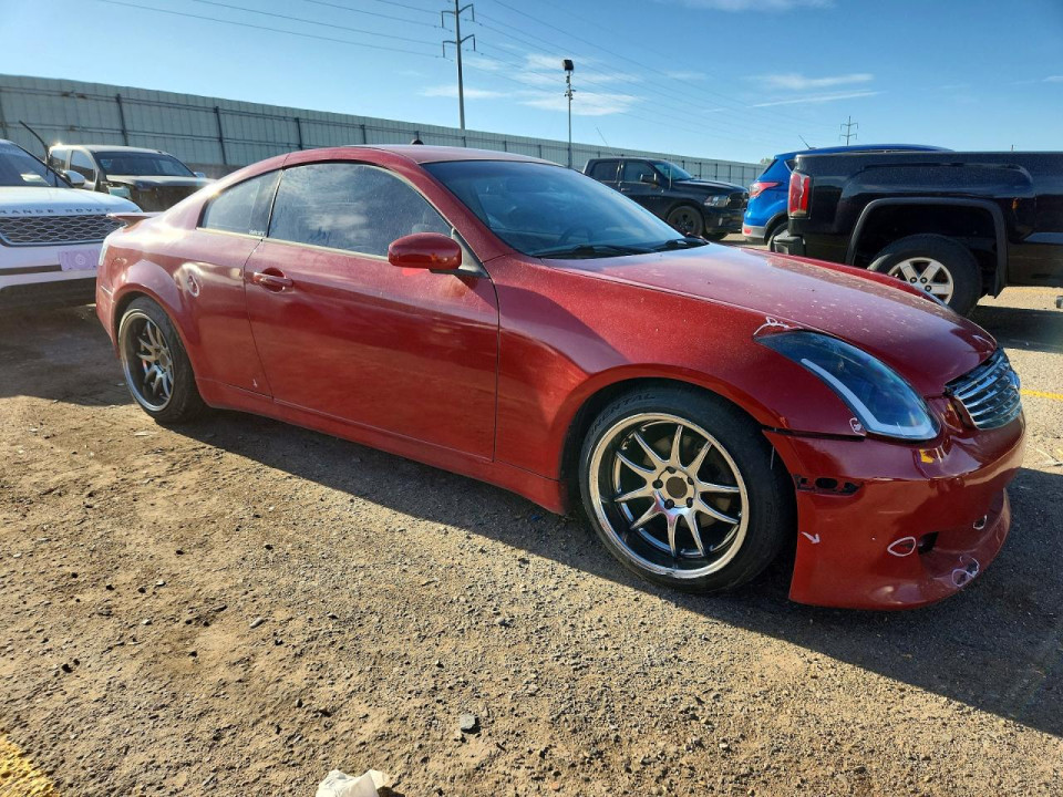 Infiniti G35 BASE 2003 — Copart