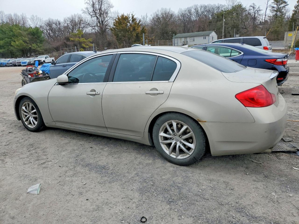 Infiniti G35 2008 — Copart