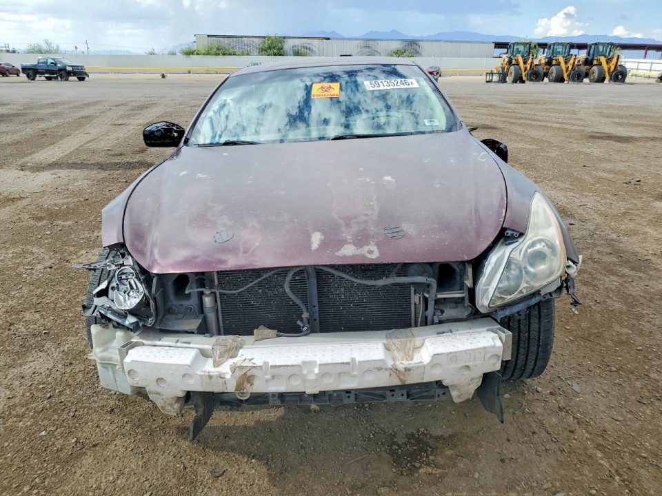 Infiniti G37 CONVERTIBLE BASE 2010 — Copart