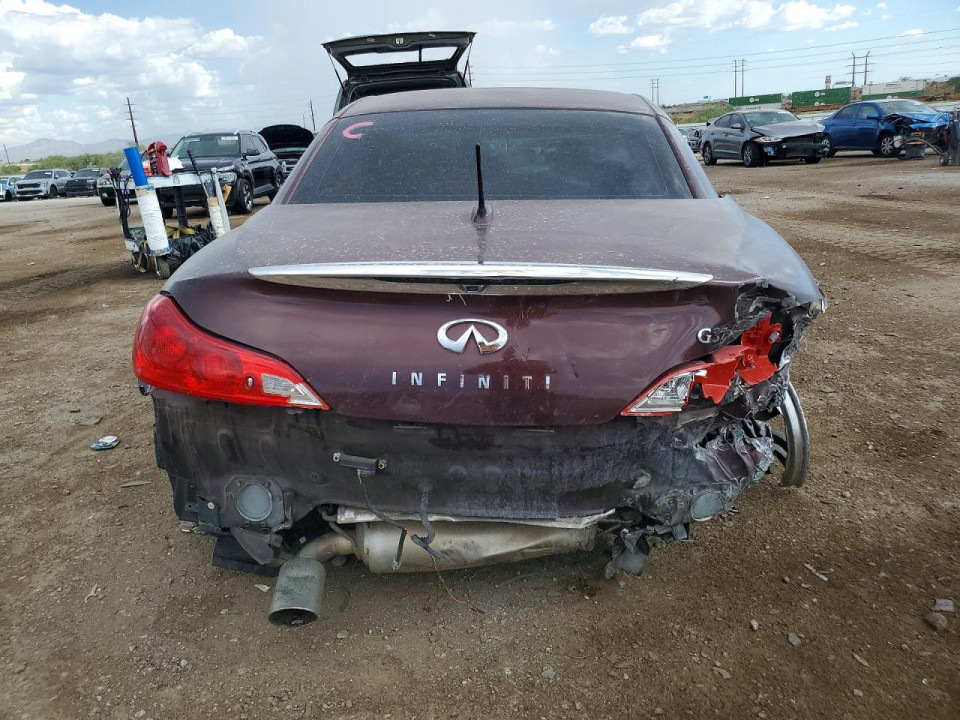 Infiniti G37 CONVERTIBLE BASE 2010 — Copart