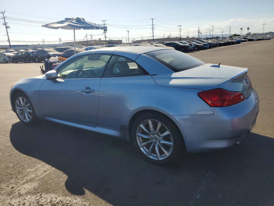 Infiniti G37 CONVERTIBLE BASE 2011 — Copart