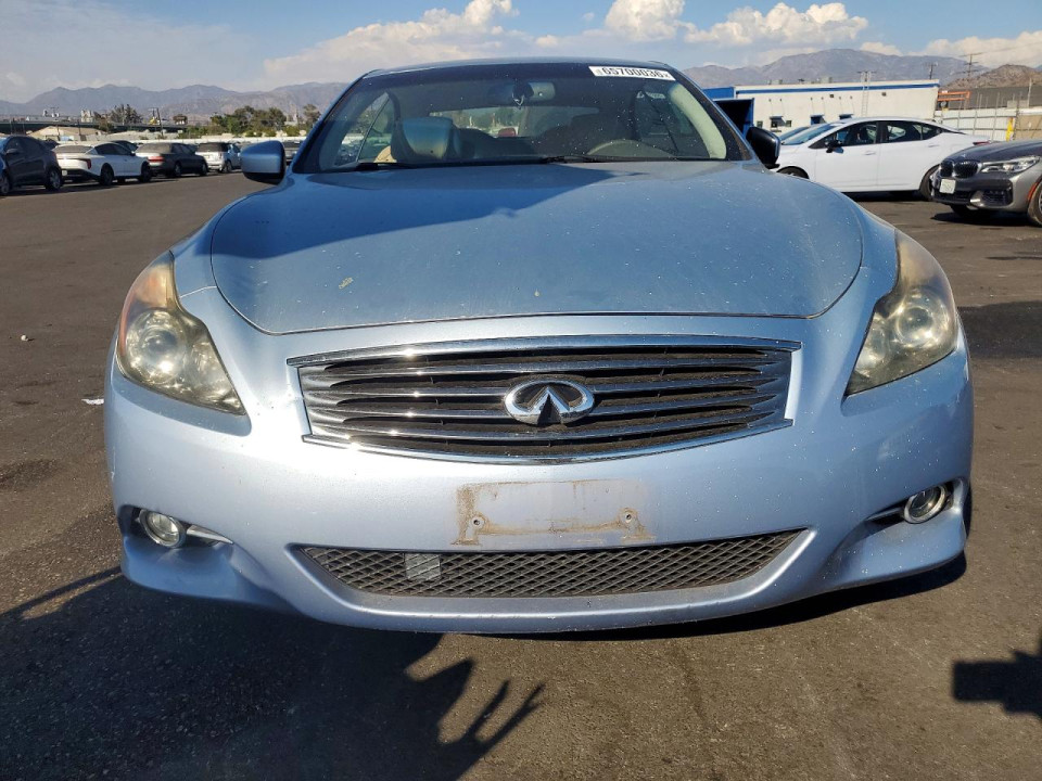 Infiniti G37 CONVERTIBLE BASE 2011 — Copart