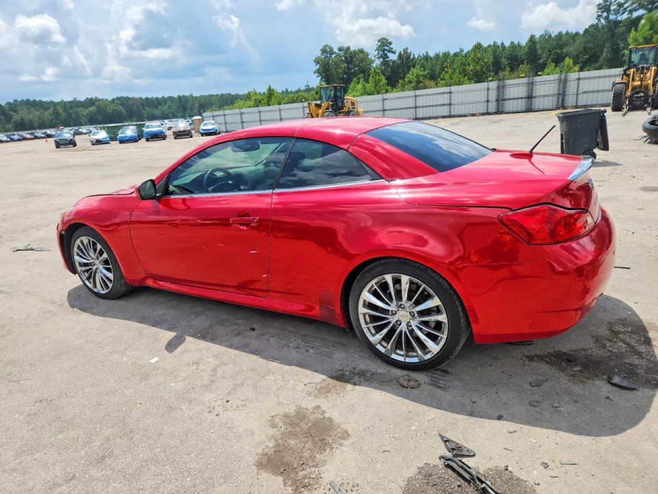 Infiniti G37 CONVERTIBLE BASE 2013 — Copart