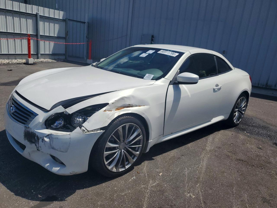 Infiniti G37 CONVERTIBLE BASE 2012 — Copart