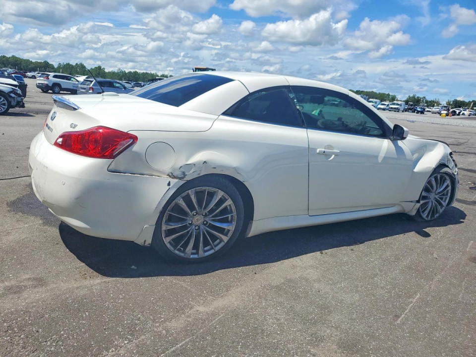 Infiniti G37 CONVERTIBLE BASE 2012 — Copart