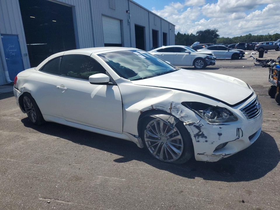 Infiniti G37 CONVERTIBLE BASE 2012 — Copart