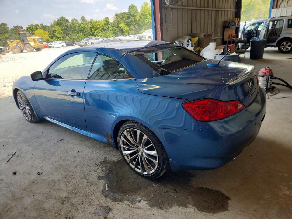 Infiniti G37 CONVERTIBLE BASE 2011 — Copart