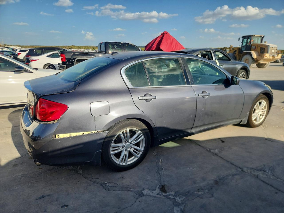 Infiniti G37 2012 — Copart