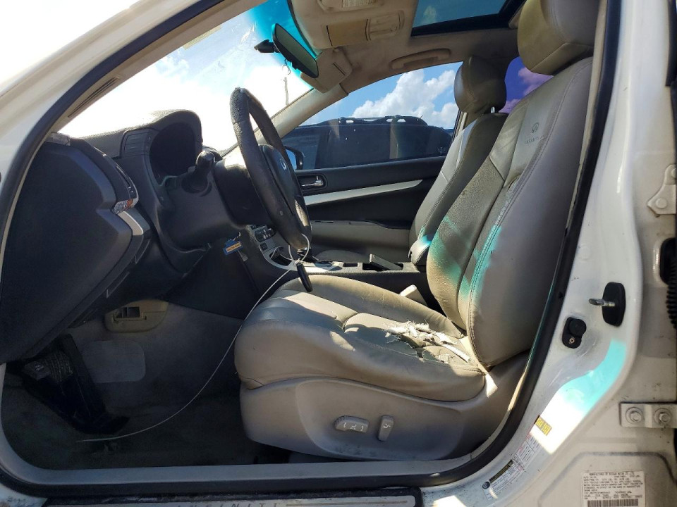 Infiniti G37 2009 — Copart