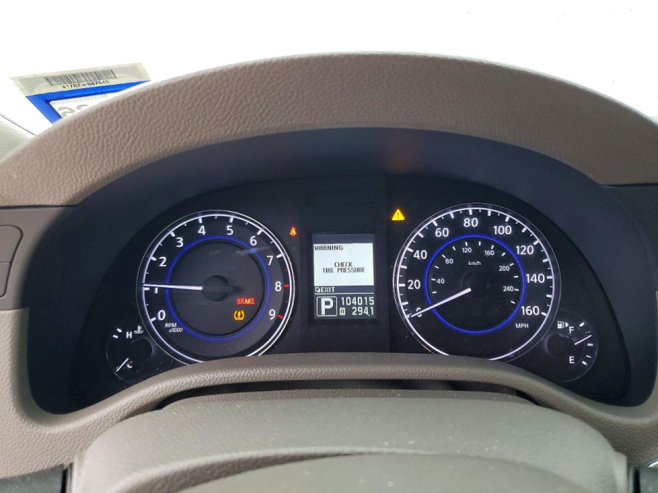 Infiniti G37 2012 — Copart