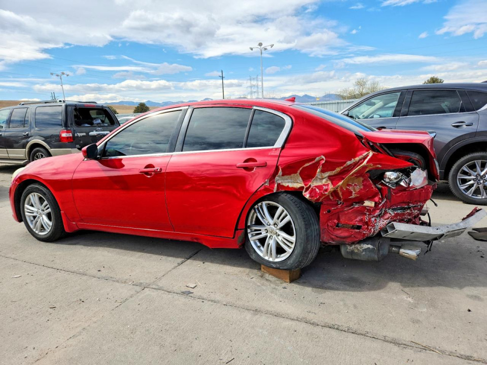 Infiniti G37 2013 — Copart