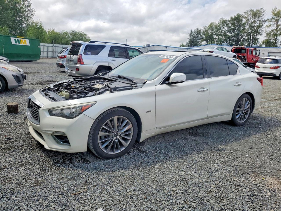Infiniti Q50 3.0T LUXE 2018 — Copart