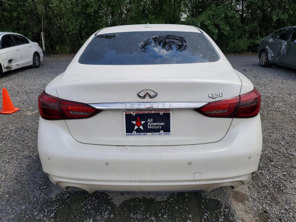 Infiniti Q50 3.0T LUXE 2018 — Copart