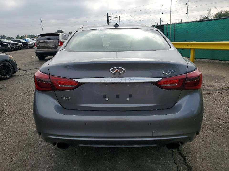 Infiniti Q50 3.0T LUXE 2018 — Copart