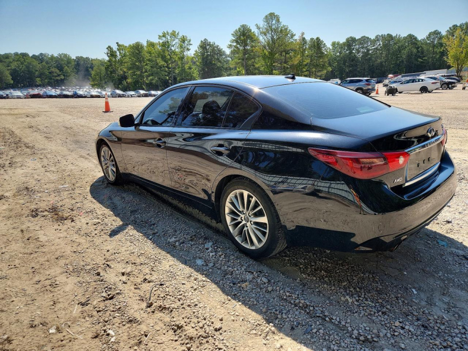 Infiniti Q50 3.0T LUXE 2018 — Copart