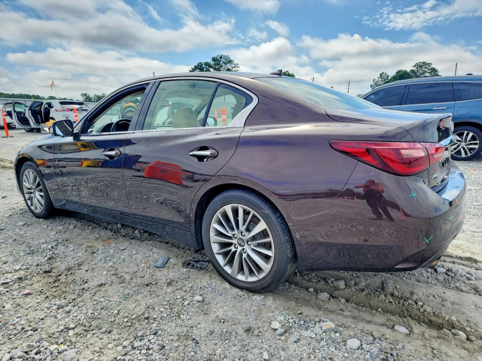 Infiniti Q50 2018 — Copart