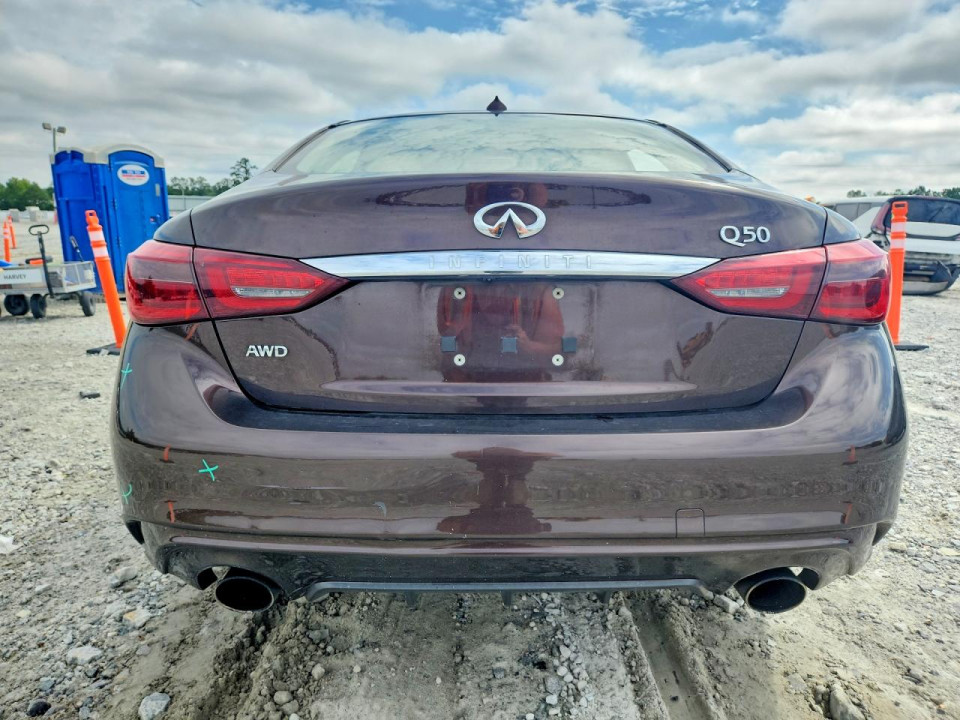 Infiniti Q50 2018 — Copart