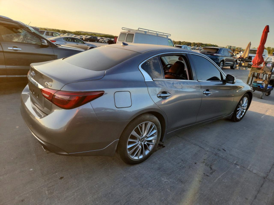 Infiniti Q50 2022 — Copart