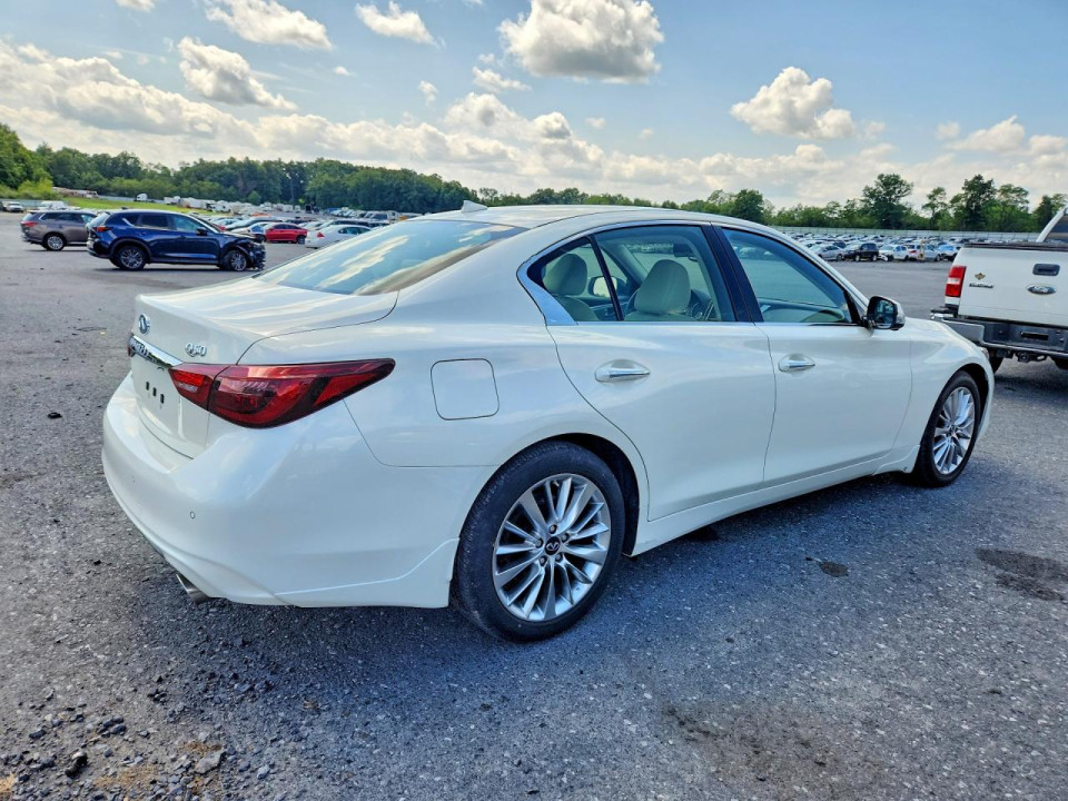 Infiniti Q50 2021 — Copart