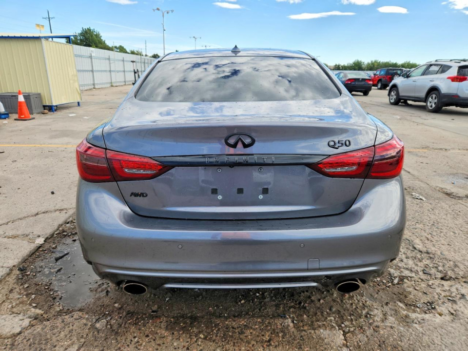 Infiniti Q50 2022 — Copart