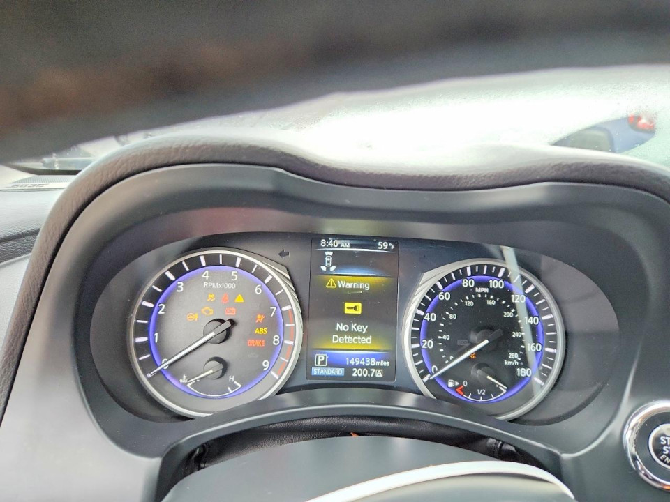 Infiniti Q50 2017 — Copart