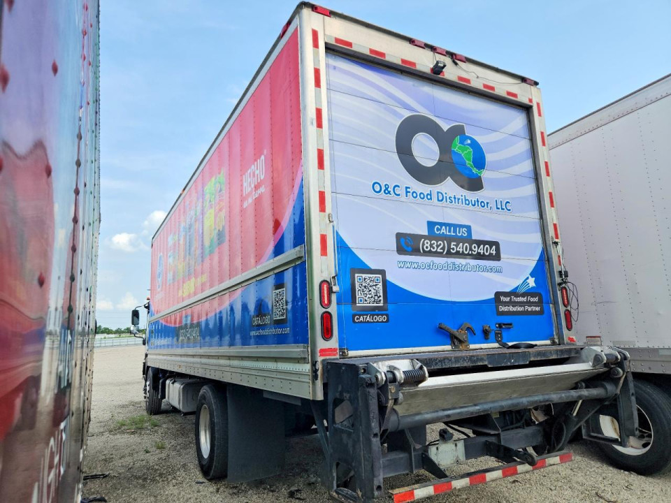 Isuzu FTR REFRIGERATED BOX TRUCK 2024 — Copart
