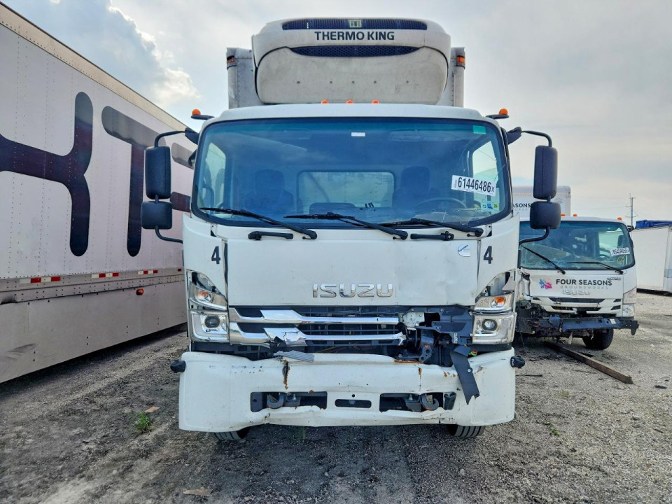 Isuzu FTR REFRIGERATED BOX TRUCK 2024 — Copart