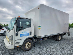 Isuzu NPR HD BOX TRUCK 2015 — Copart