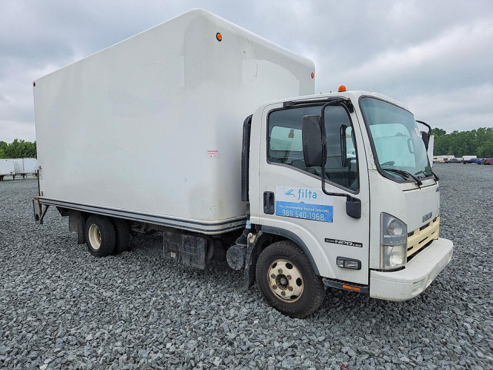 Isuzu NPR HD BOX TRUCK 2015 — Copart